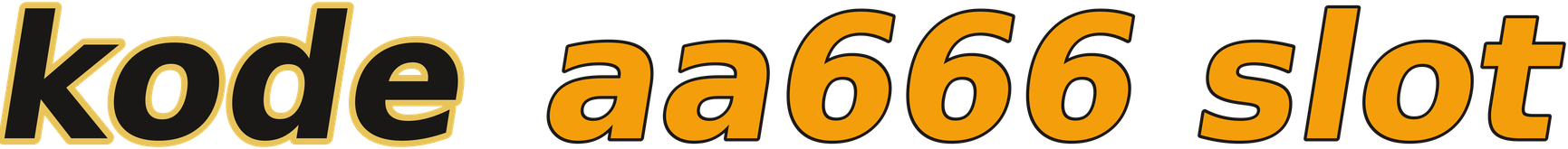 kode aa666 slot logo